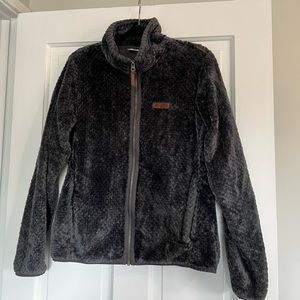 Columbia Fire Side II Sherpa Full Zip Fleece high pile, very soft, Size Large